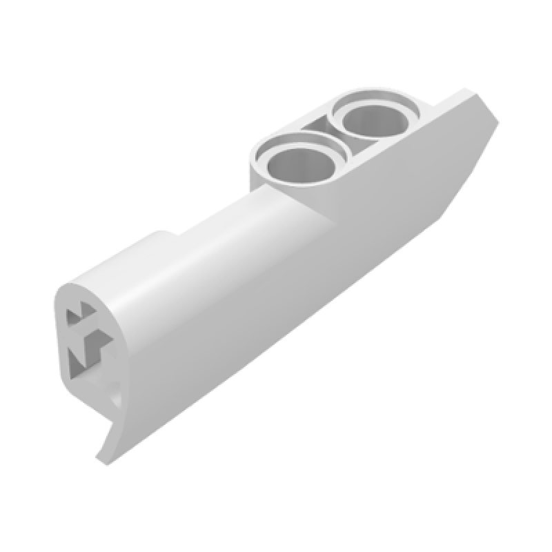 Technic Paneel Vorm #21 Heel Small Glad Kant B White